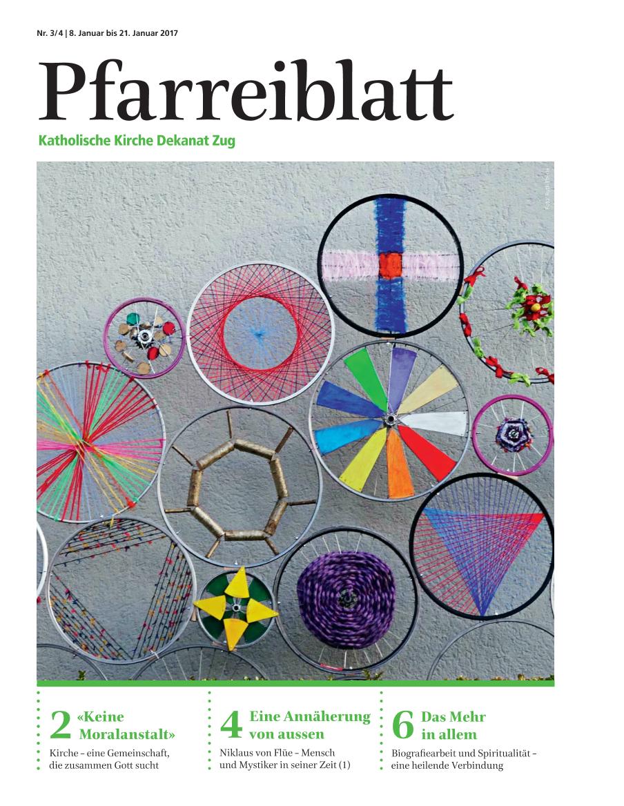 Cover Pfarreiblatt Zug, Nr. 03/04 2017