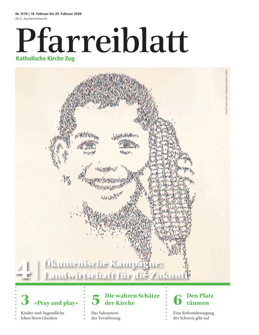 Cover Pfarreiblatt Zug, Nr. 09/10 2020
