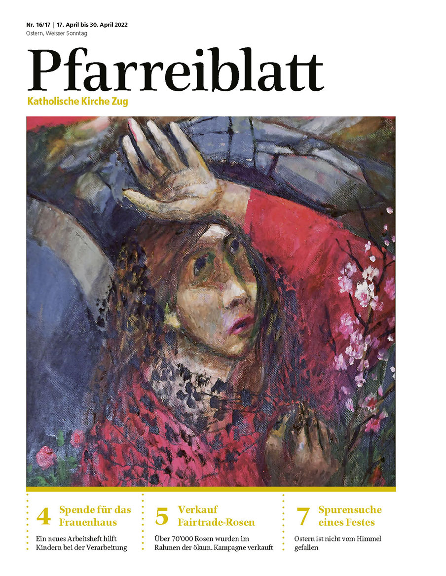 Cover Pfarreiblatt Zug, Nr. 16/17 2022