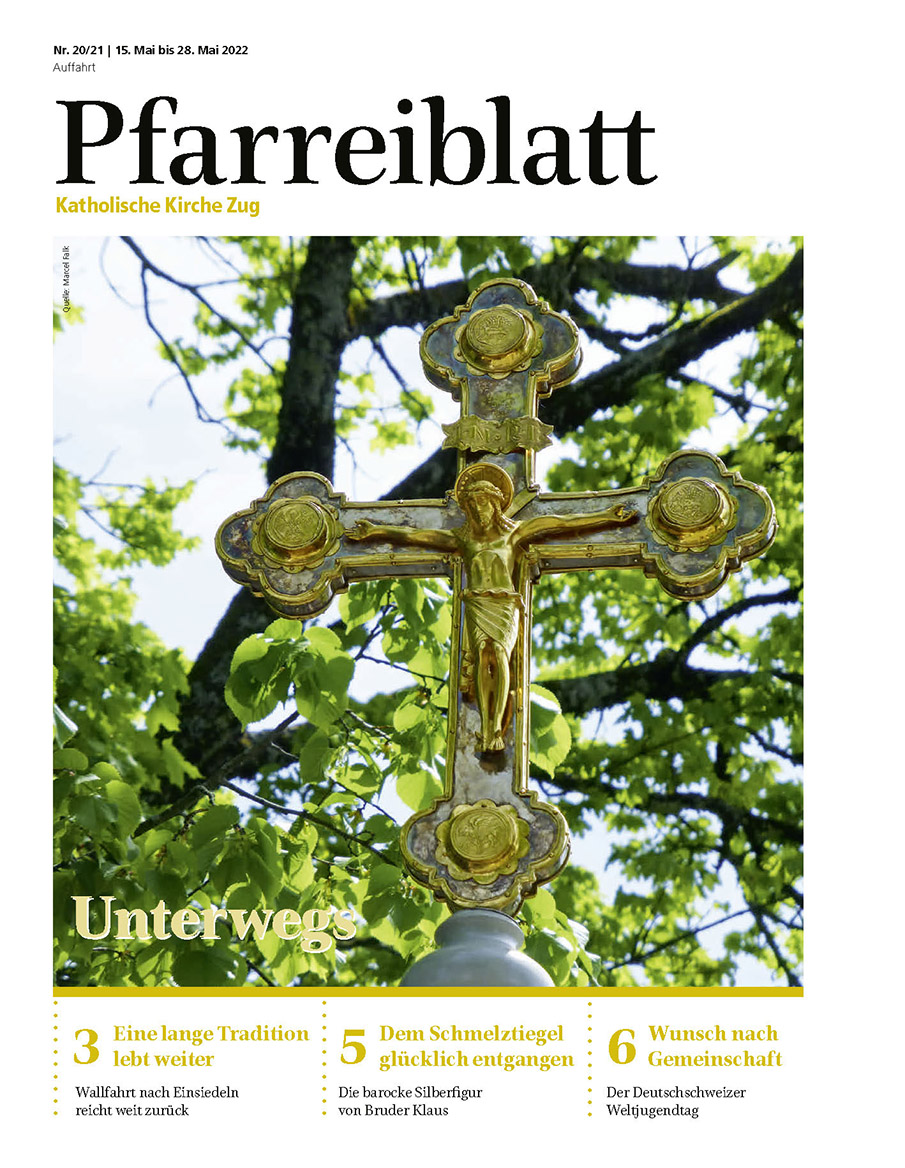 Cover Pfarreiblatt Zug, Nr. 20/21 2022