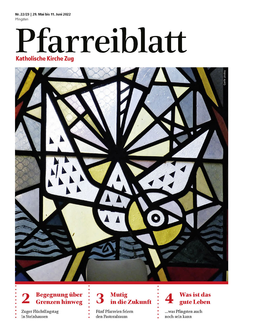 Cover Pfarreiblatt Zug, Nr. 22/23 2022