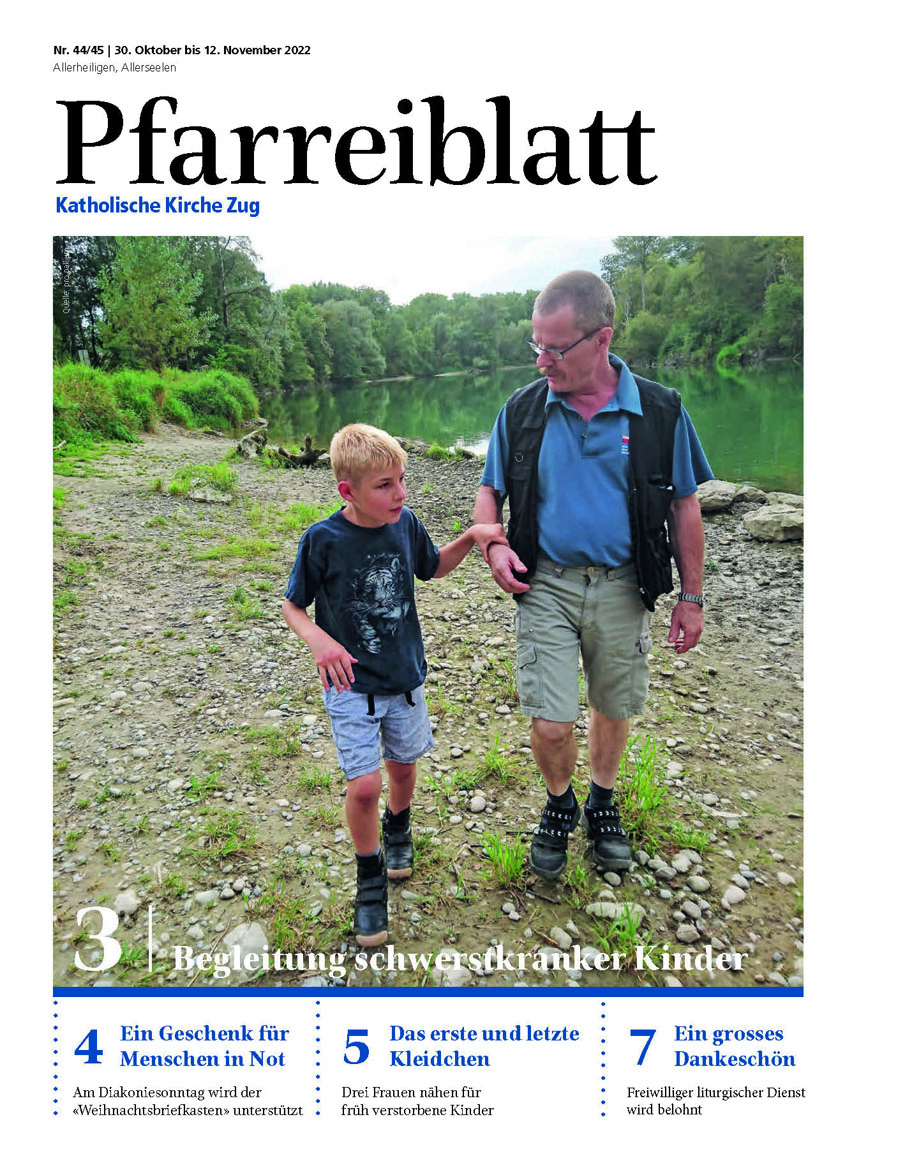 Cover Pfarreiblatt Zug, Nr. 44/45 2022