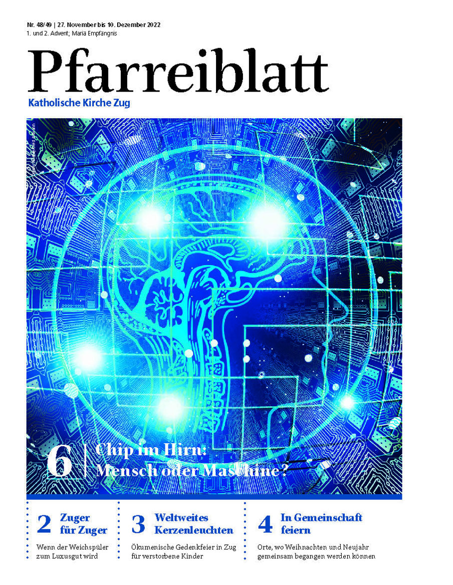 Cover Pfarreiblatt Zug, Nr. 48/49 2022
