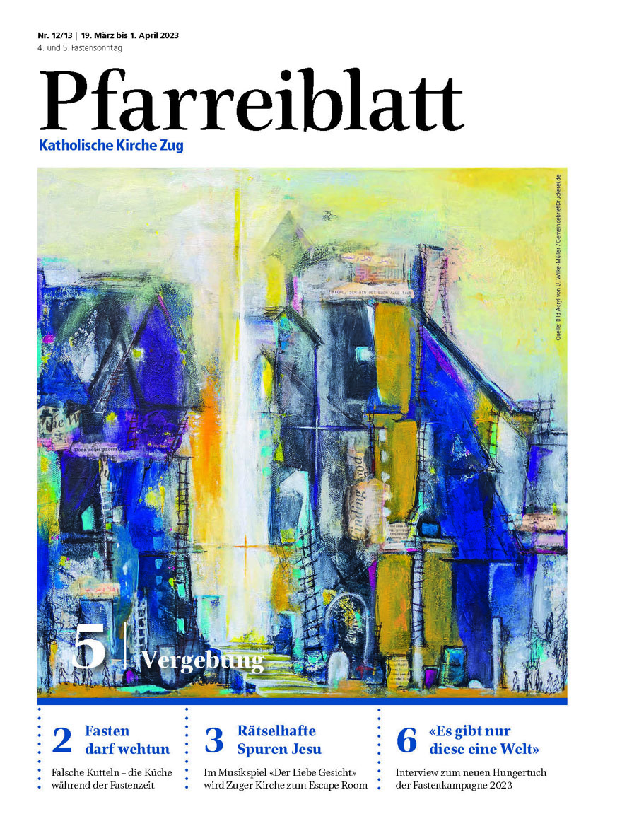 Cover Pfarreiblatt Zug, Nr. 12/13 2023