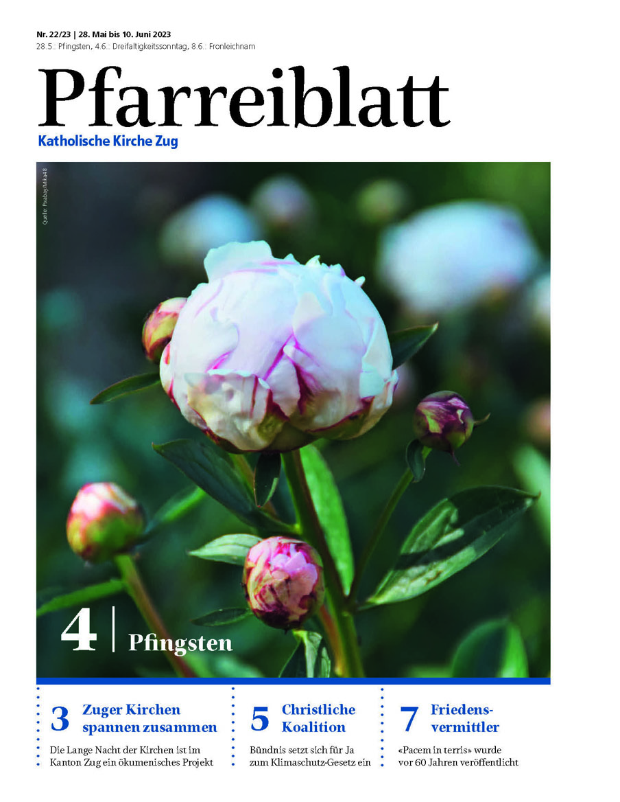 Cover Pfarreiblatt Zug, Nr. 22/23 2023