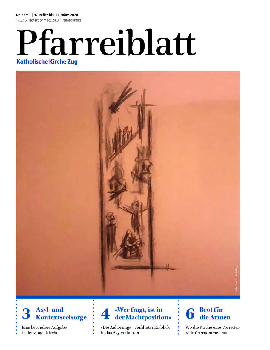 Cover Pfarreiblatt Zug, Nr. 12/13 2024