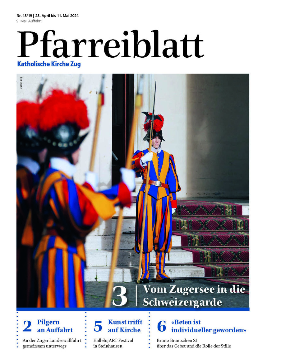 Cover Pfarreiblatt Zug, Nr. 18/19 2024